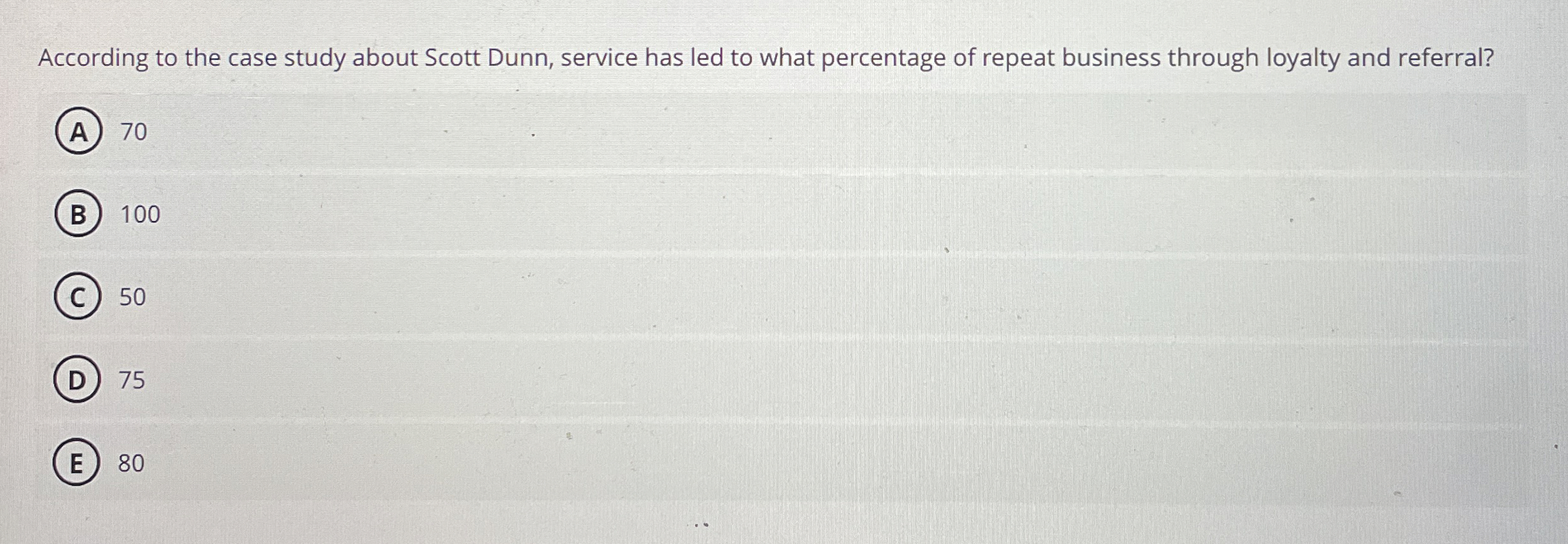  According to the case study about Scott Dunn, service has led