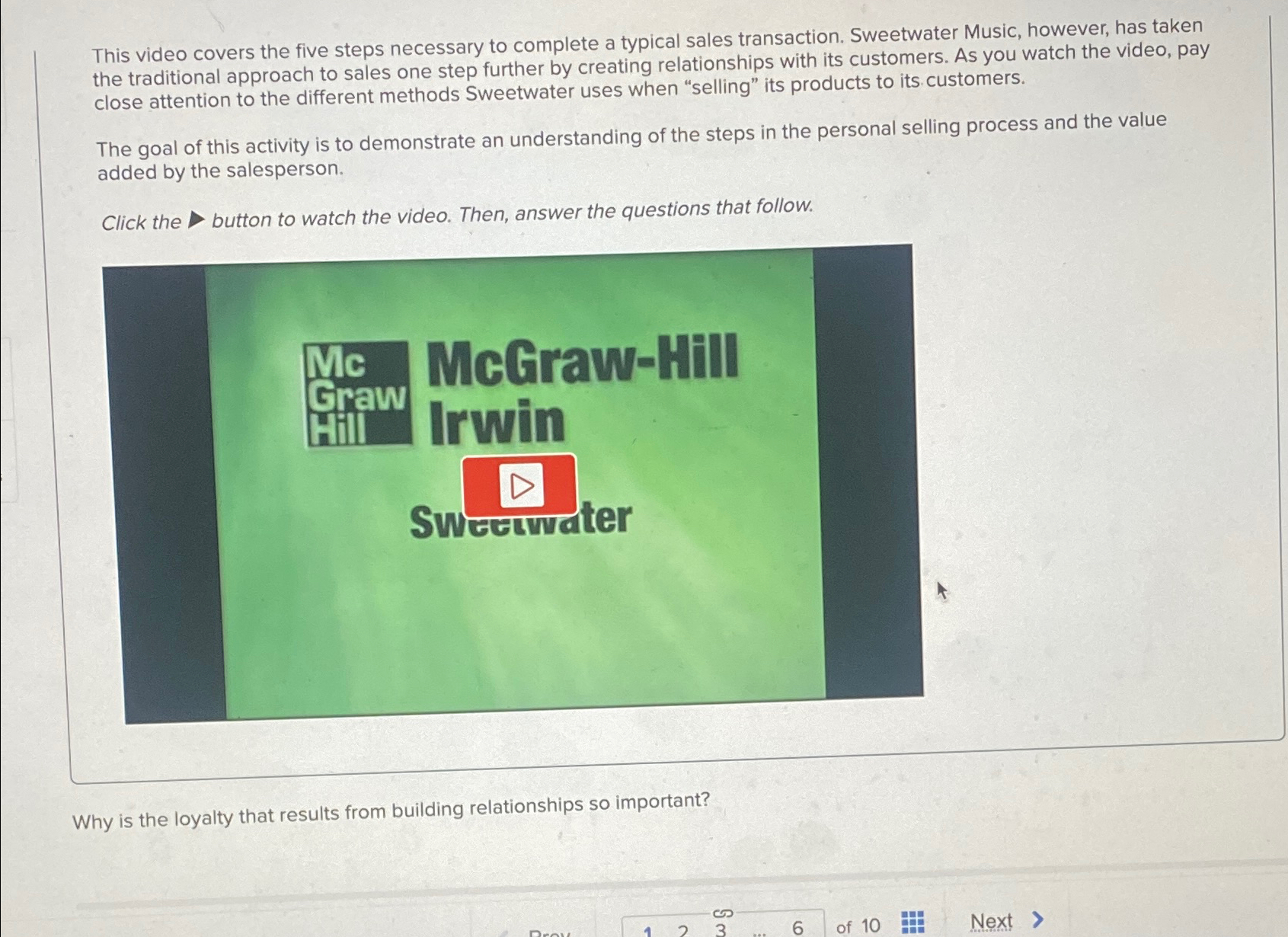  This video covers the five steps necessary to complete a typical