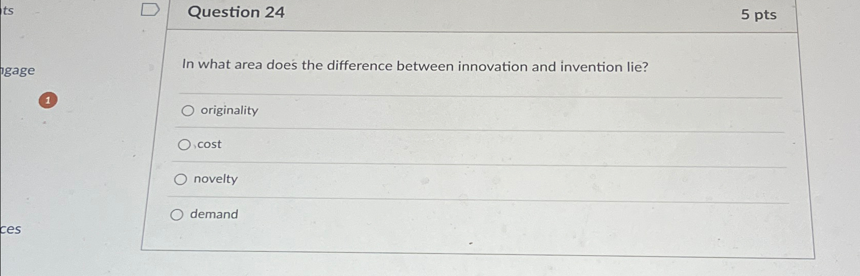  Question 24 5 pts Igage In what area does the difference