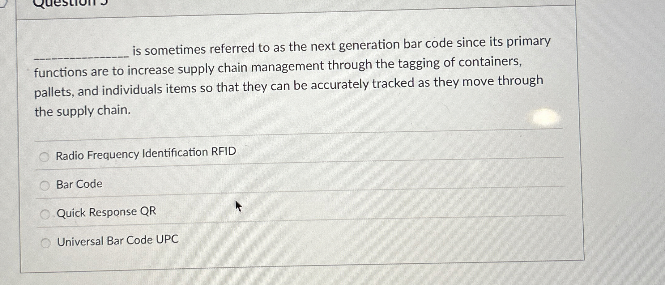  is sometimes referred to as the next generation bar code since