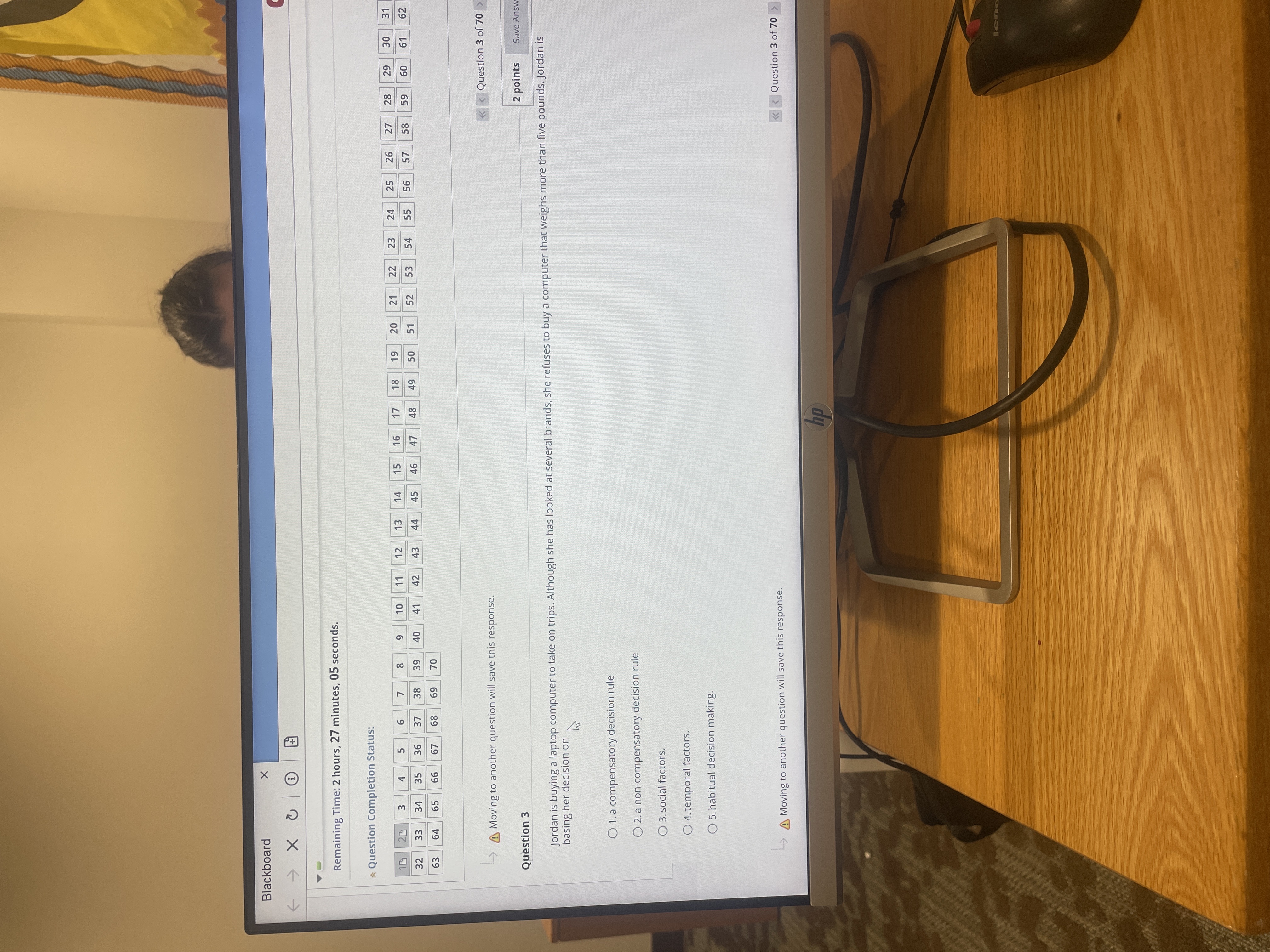  Yvonne uses her customer relationship ^ Question Completion Status: A Moving