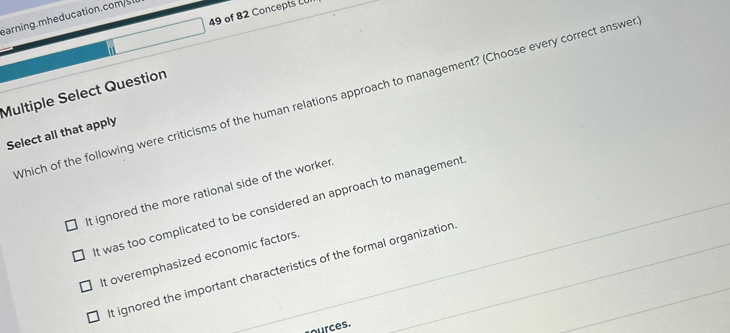  Multiple Select Question select all that apply Which of the following