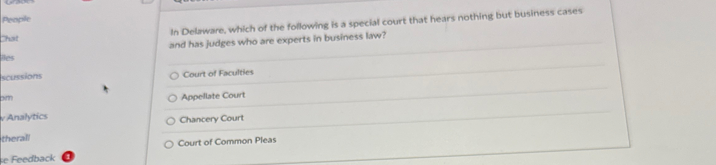  Pecople That tles scussions cm Analytics therall fe Feedback In Delaware,
