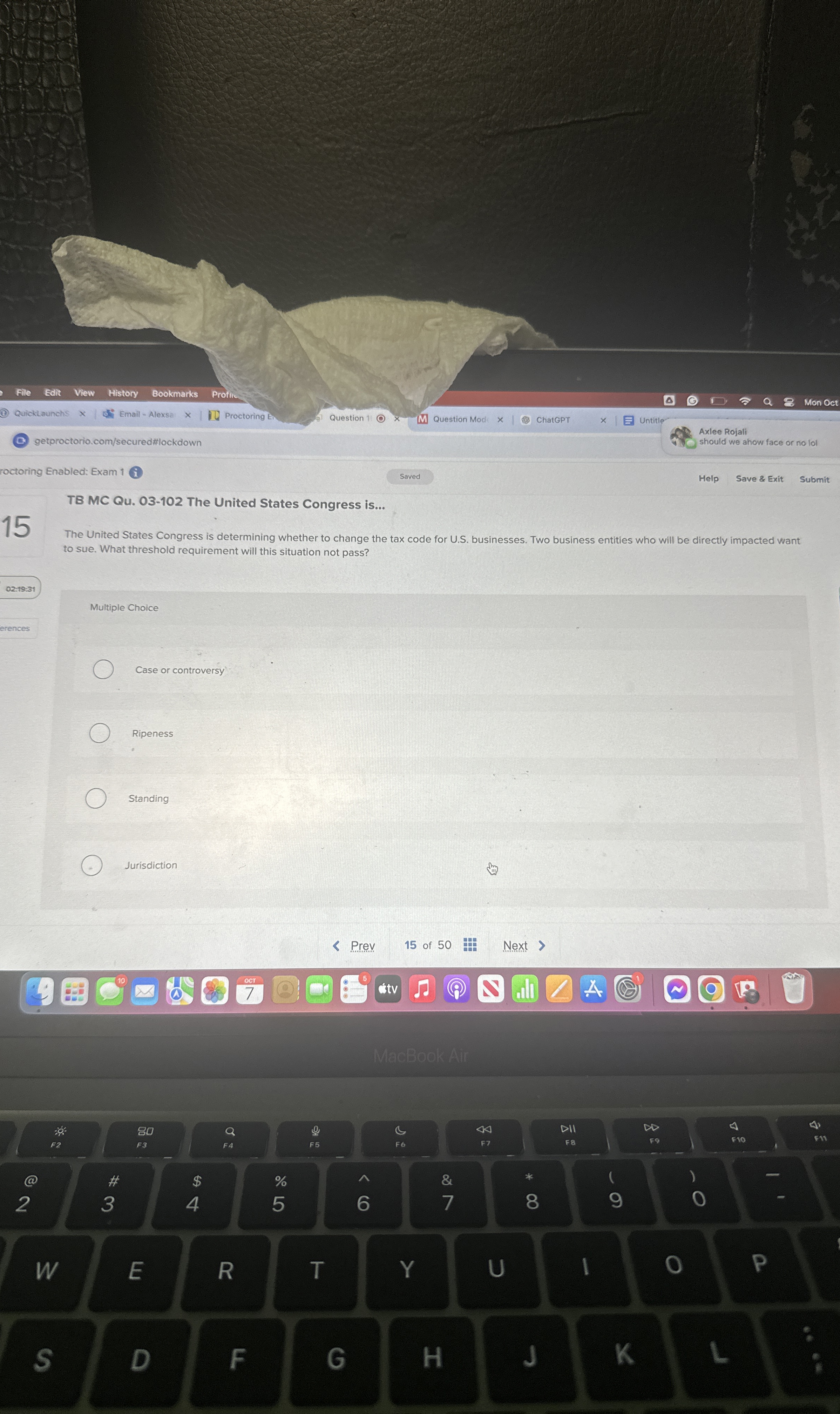  TB MC Qu.03-102 The United States Congress is... The United States