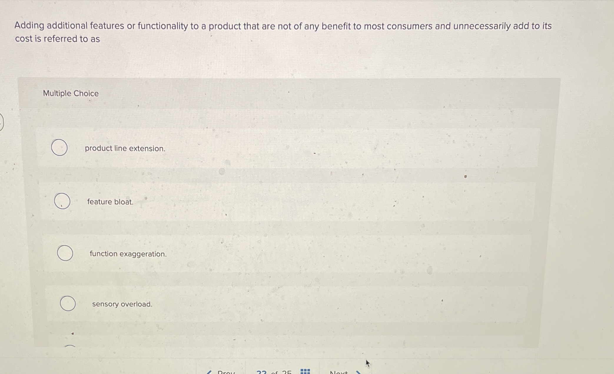  Adding additional features or functionality to a product that are not