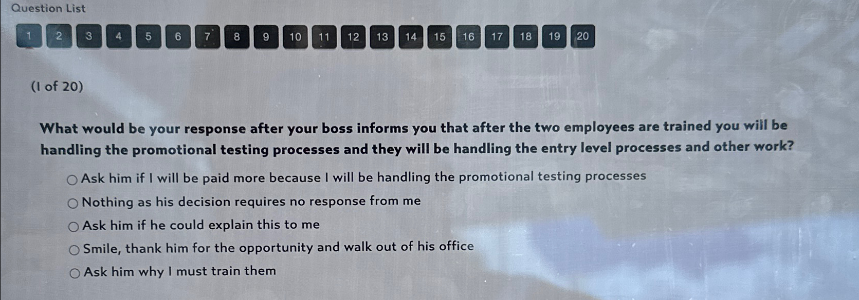  Question List 1 2 3 4 5 6 7 8 9