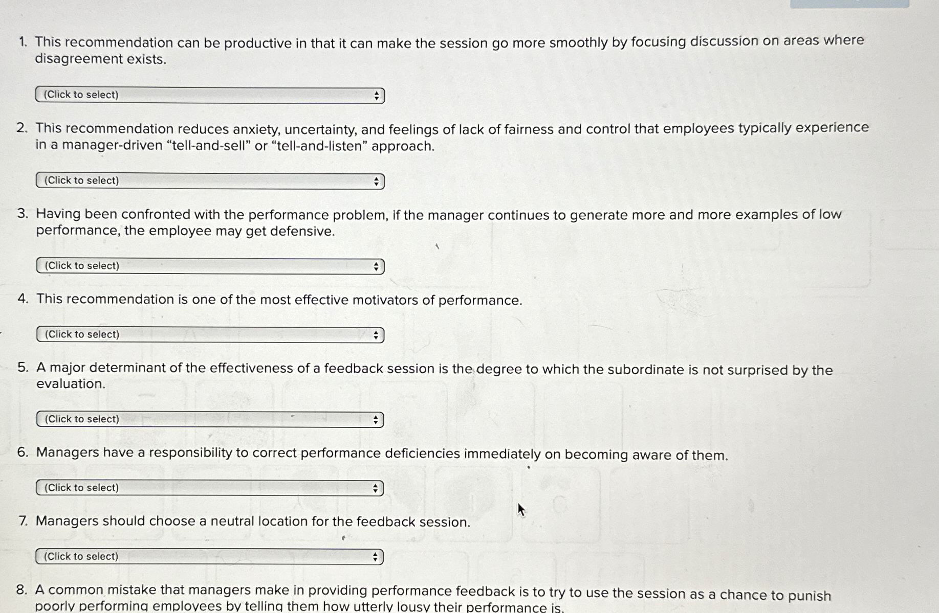  This recommendation can be productive in that it can make the