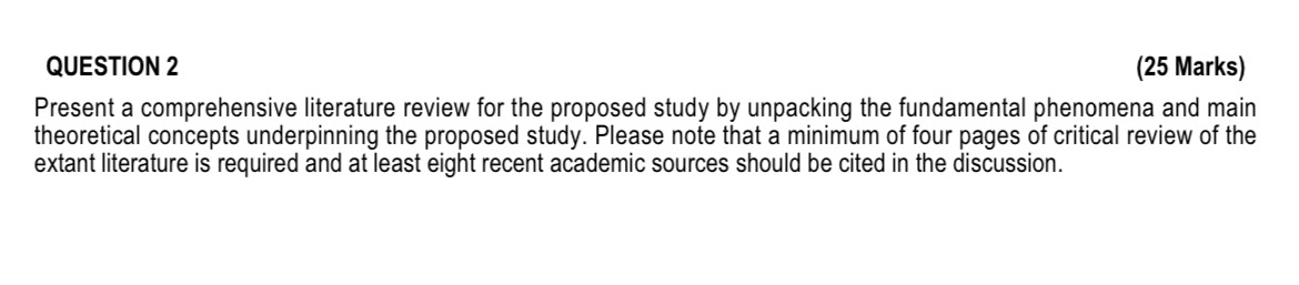  FORMATIVE ASSESSMENT 1 [100 MARKS] Study the information provided below and