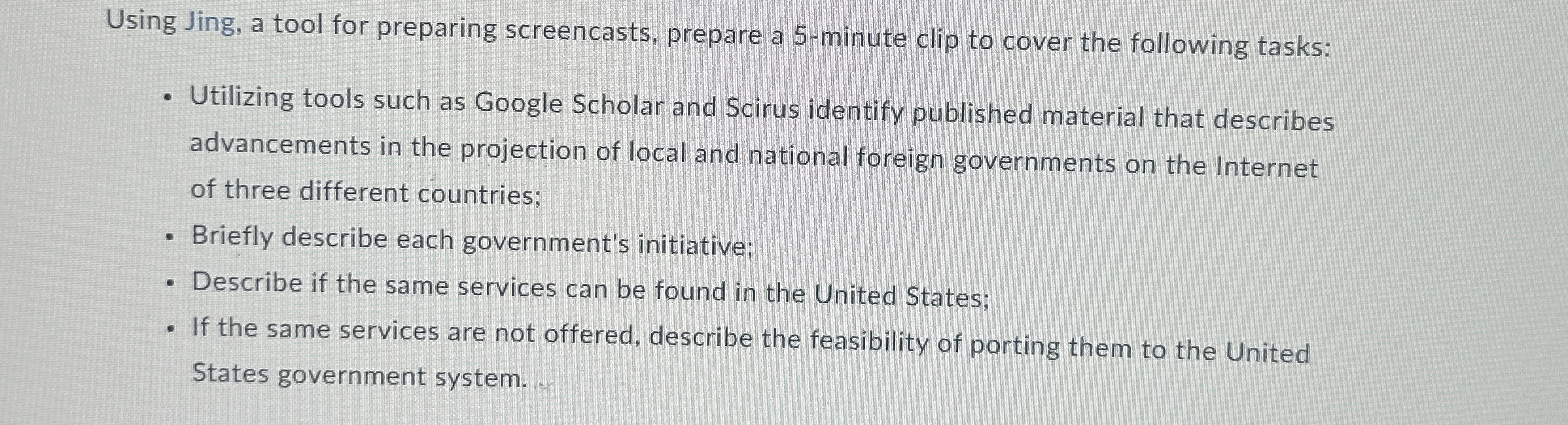  Utilizing tools such as Google Scholar and Scirus identify published material