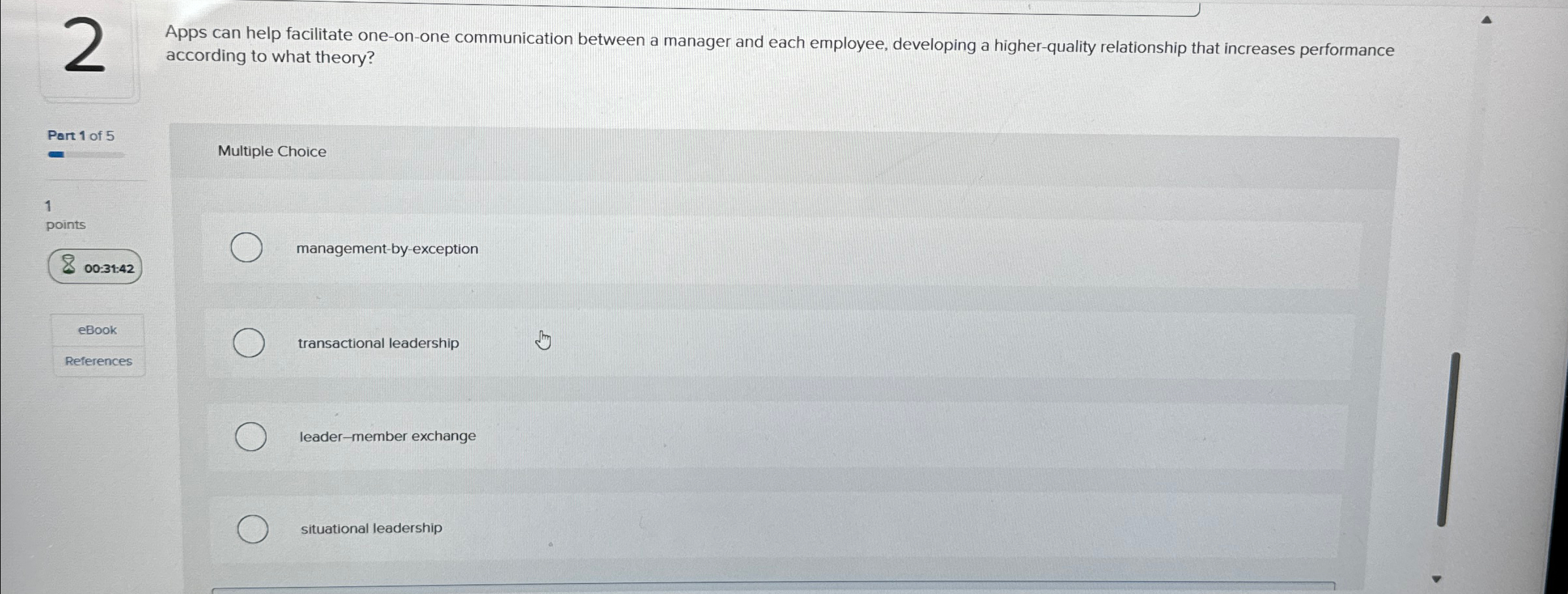  2 Apps can help facilitate one-on-one communication between a manager and