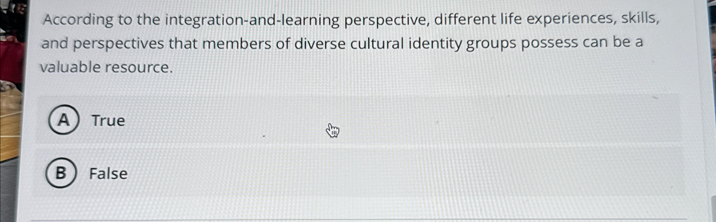  According to the integration-and-learning perspective, different life experiences, skills, and perspectives