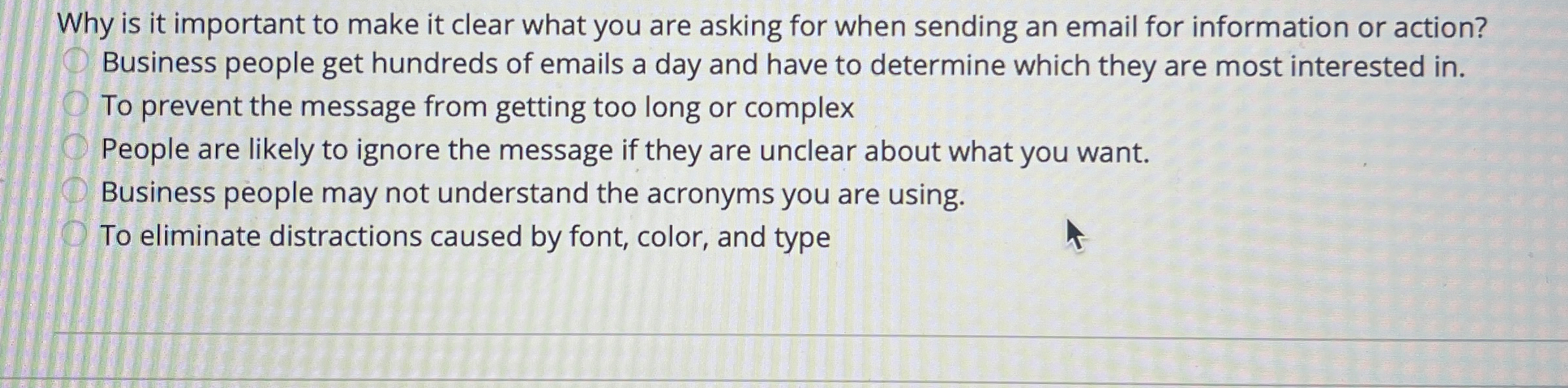  Why is it important to make it clear what you are