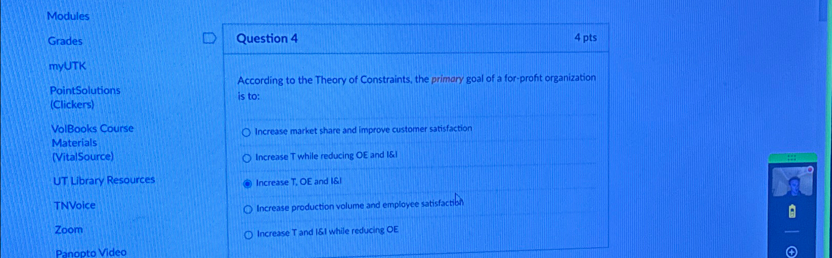  Modules Grades myUTK PointSolutions (Clickers) VolBooks Course Materials (VitalSource) UT Library