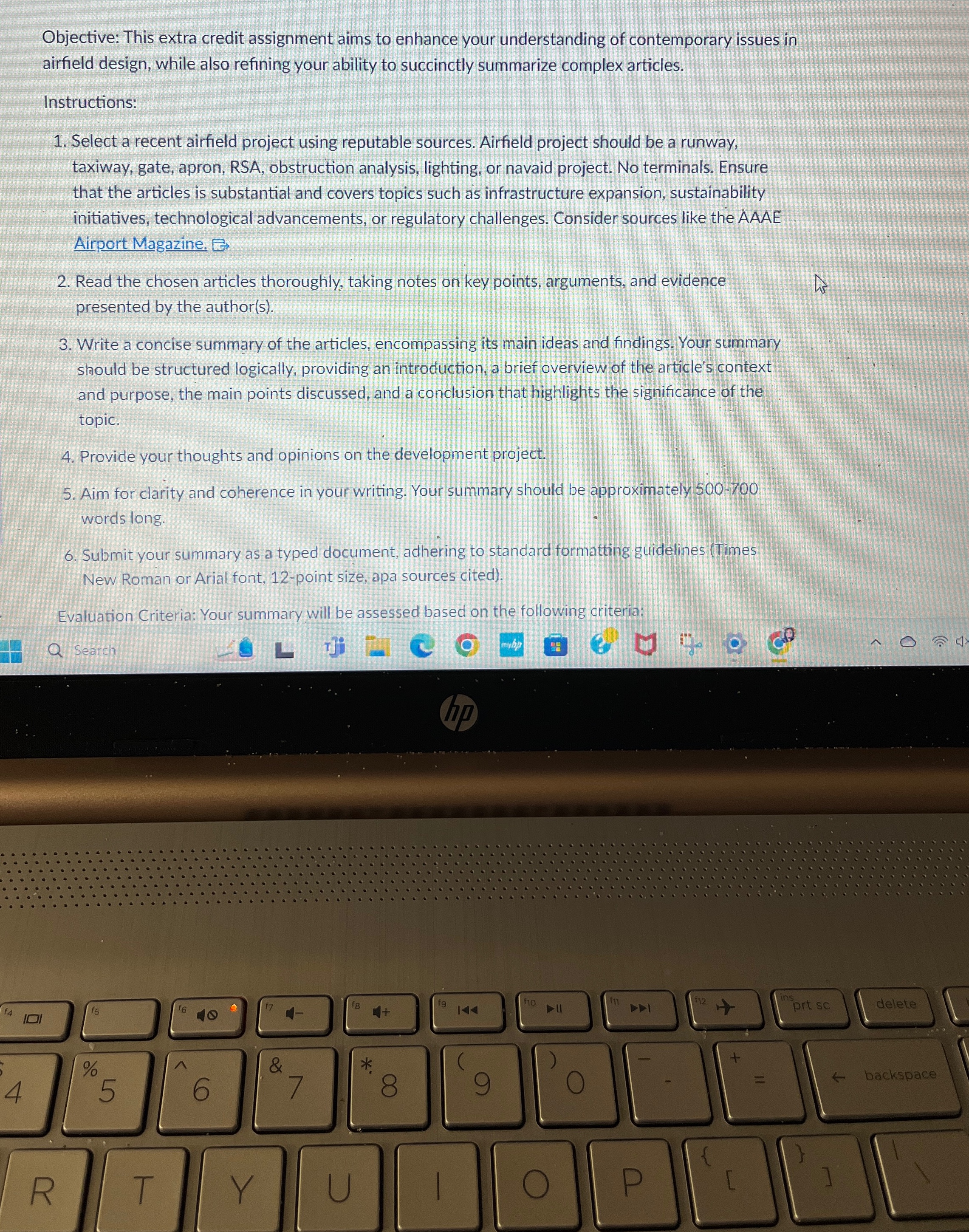  Objective: This extra credit assignment aims to enhance your understanding of