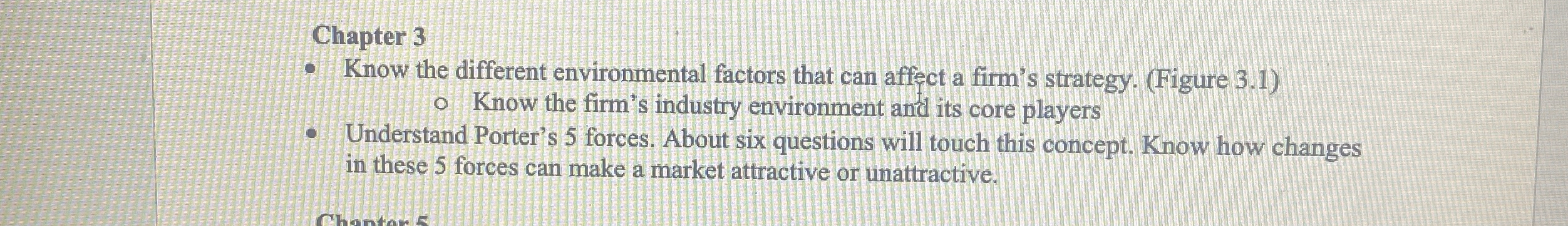  Chapter 3 Know the different environmental factors that can affect a