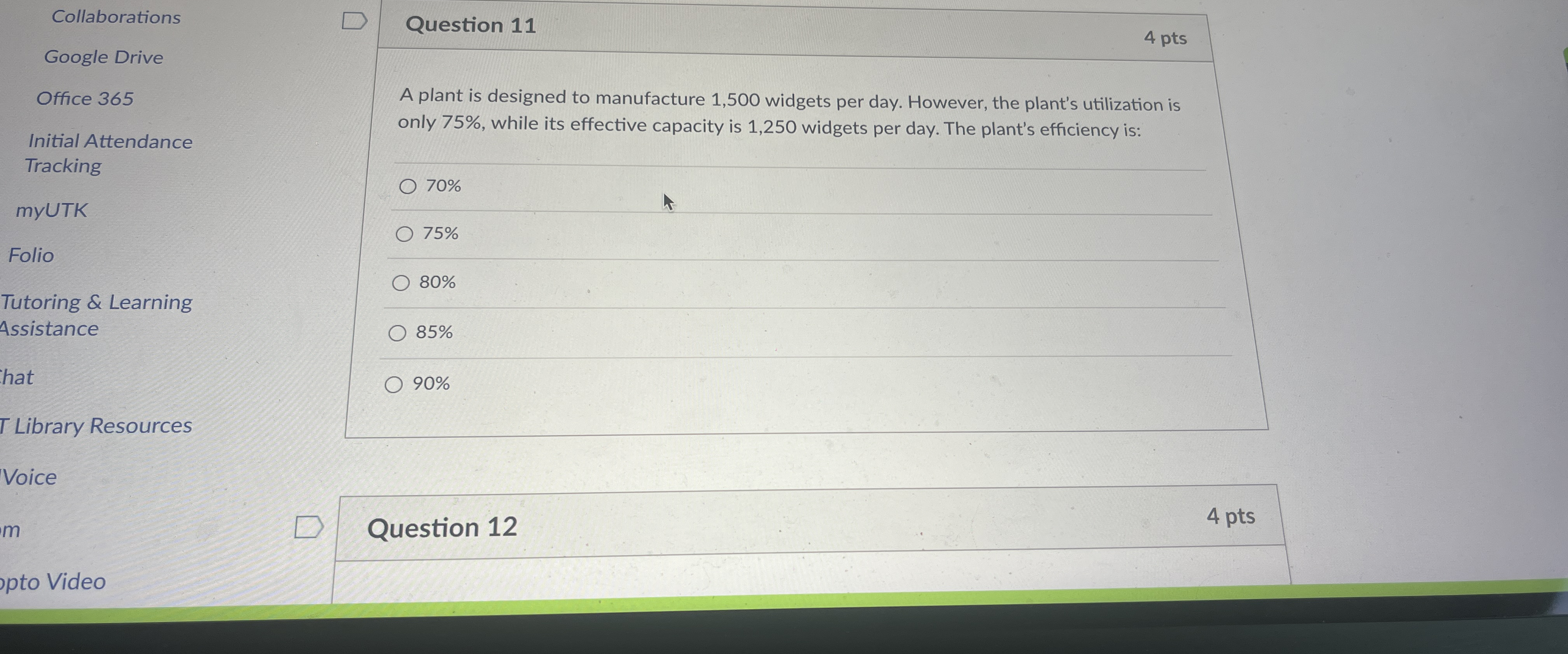  Collaborations Google Drive Office 365 Initial Attendance Tracking myUTK Folio Tutoring