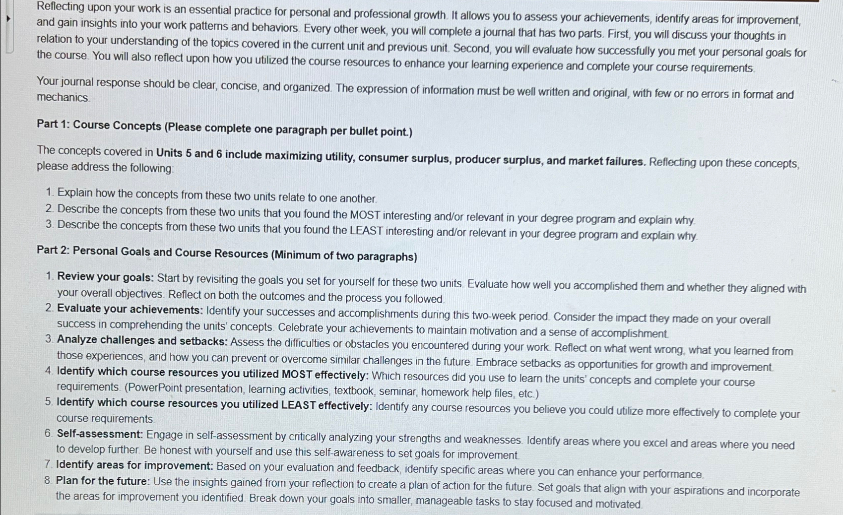  Reflecting upon your work is an essential practice for personal and