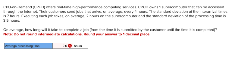  CPU-on-Demand (CPUD) offers real-time high-performance computing services. CPUD owns 1 supercomputer