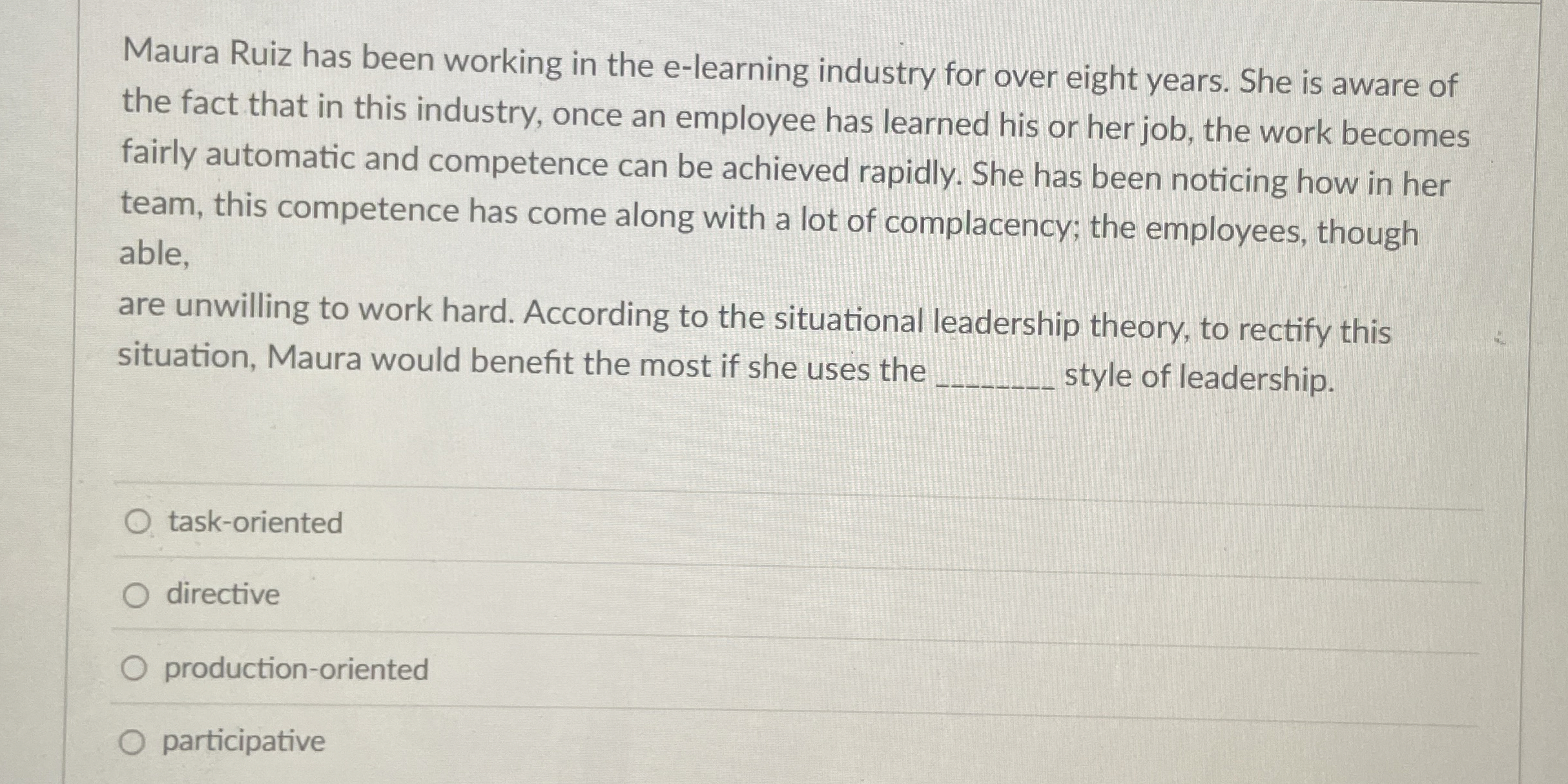  Maura Ruiz has been working in the e-learning industry for over