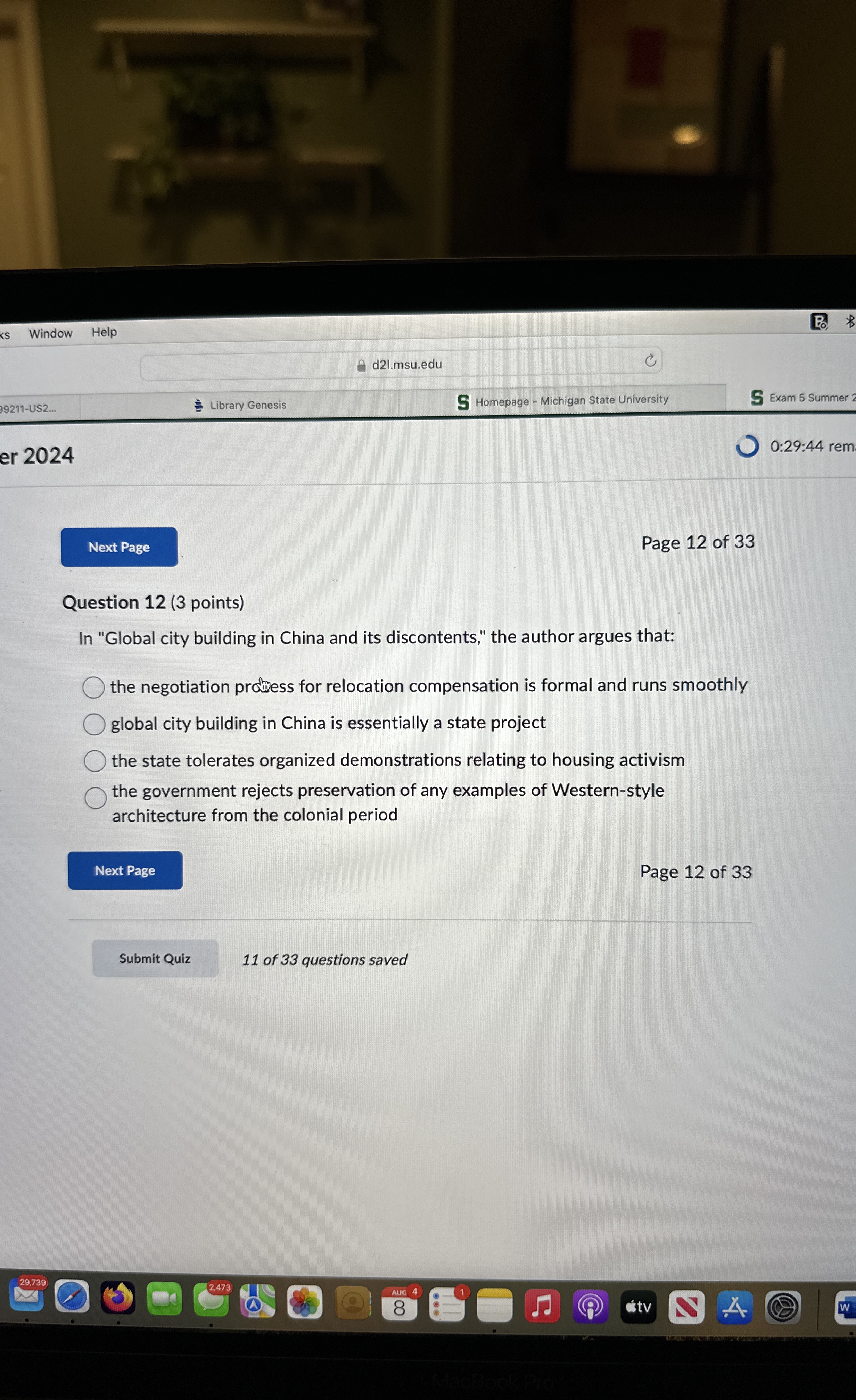  Window Help d2l.msu.edu 99211-US2. Library Genesis Homepage - Michigan State University