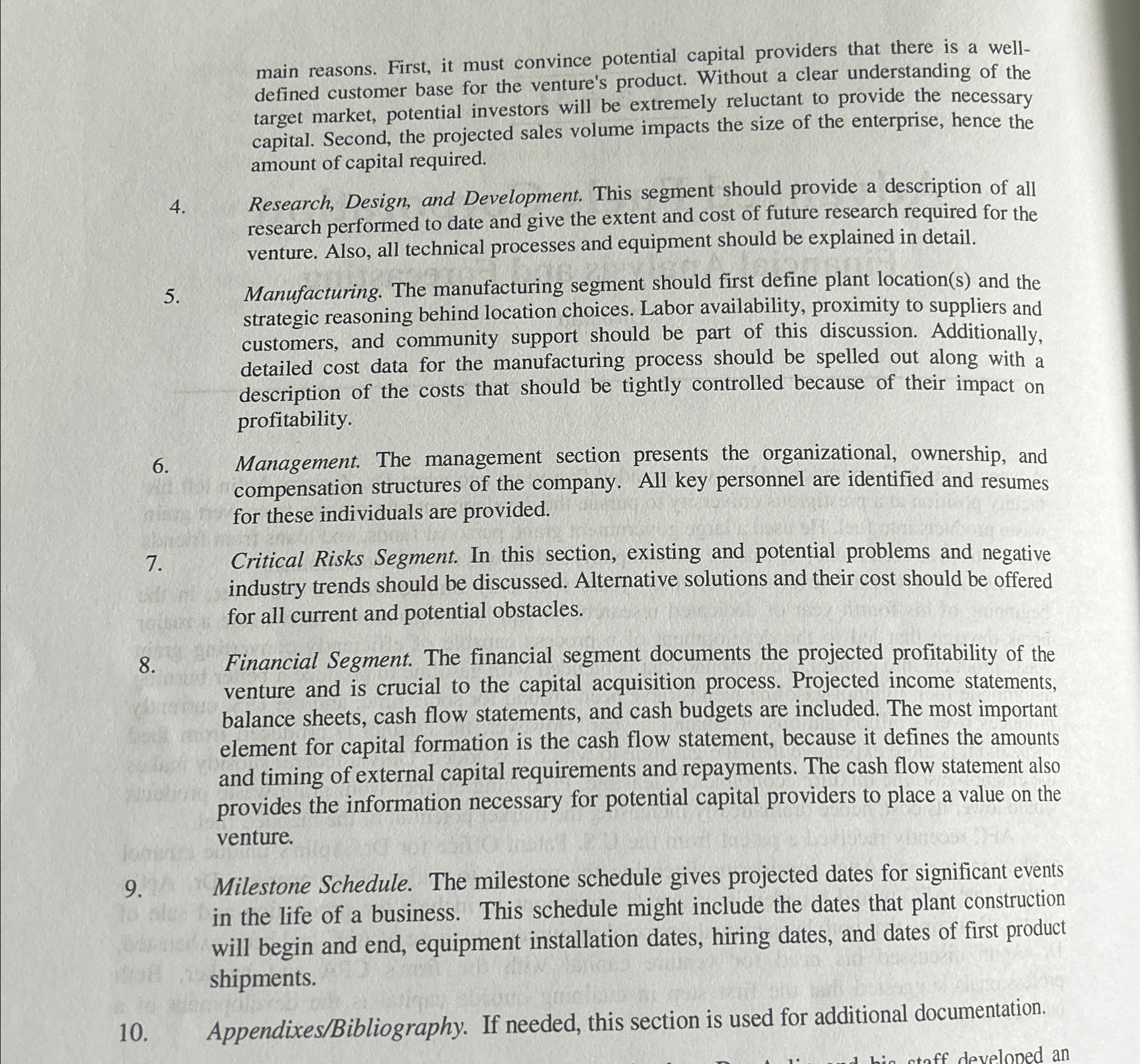  The Business Plan A business plan is a written document that