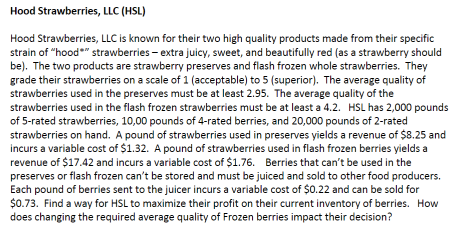 Please help me solve the following question using solver in excel
