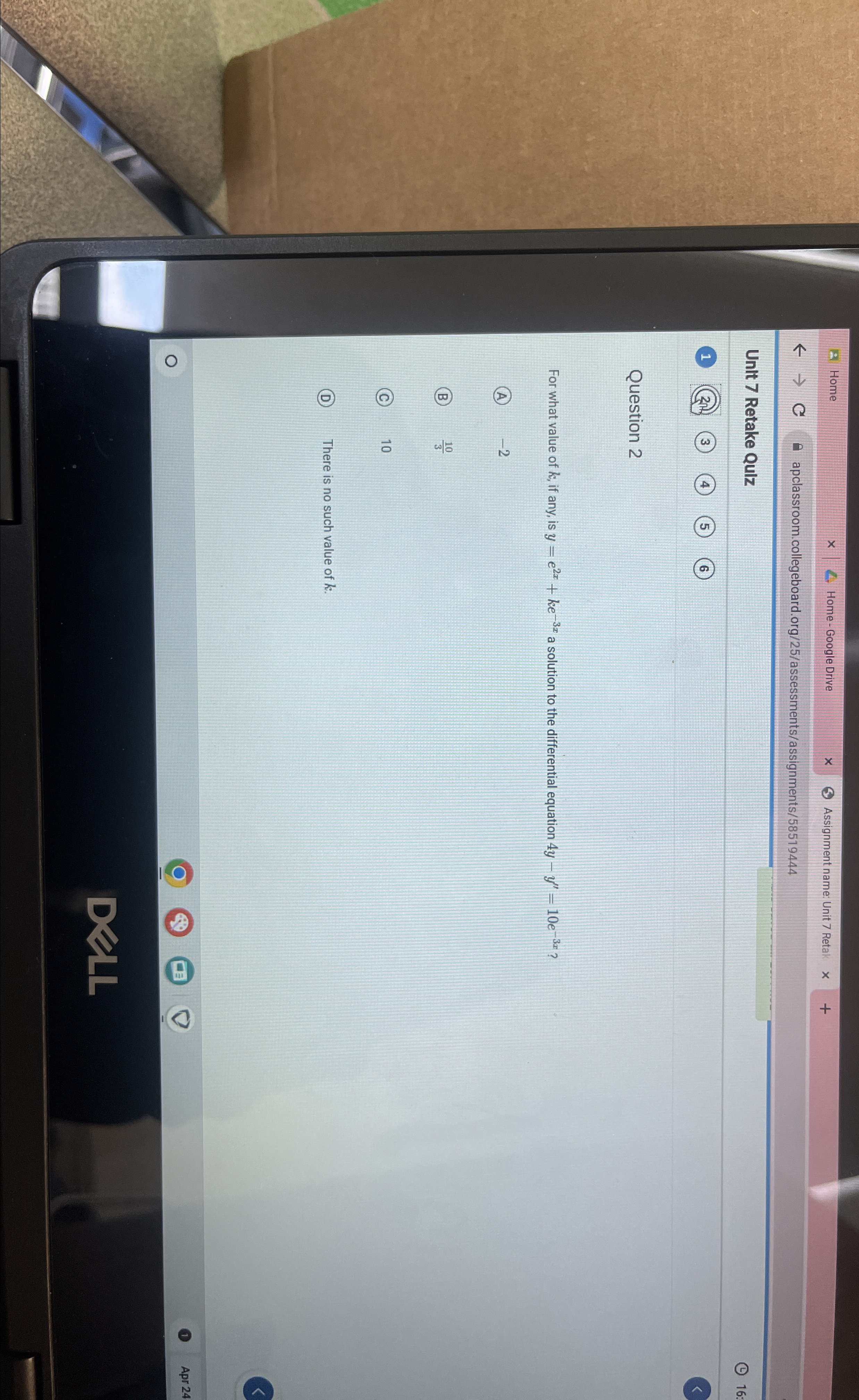  Home Home-Google Drive Assignment name: Unit 7 Retak apclassroom.collegeboard.org/25/assessments/assignments/58519444 Unlt 7