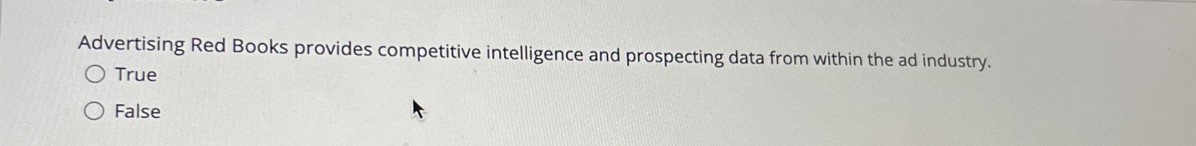 Advertising Red Books provides competitive intelligence and prospecting data from within