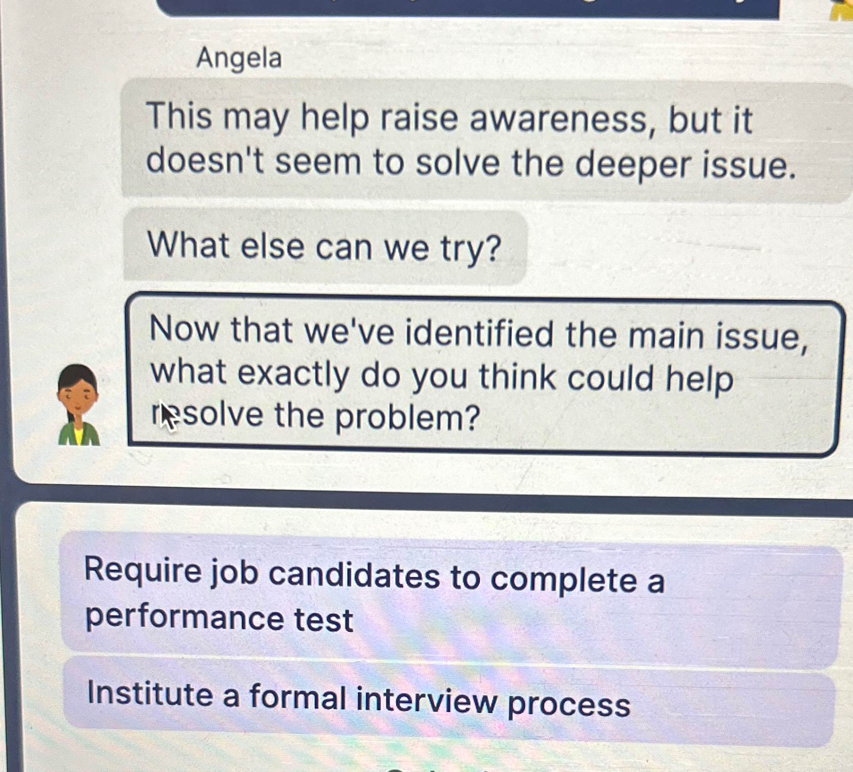  Angela This may help raise awareness, but it doesn't seem to