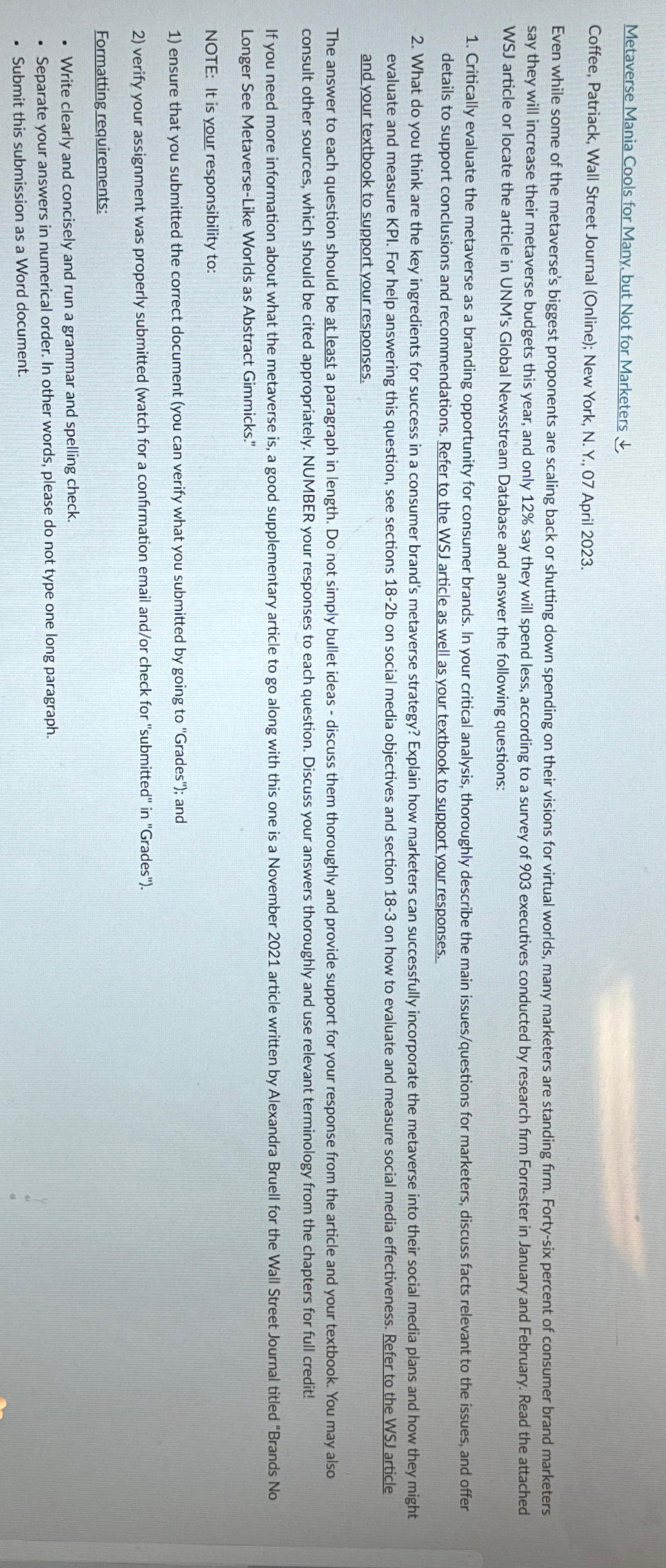  Metaverse Mania Cools for Many, but Not for Marketers darr Coffee,