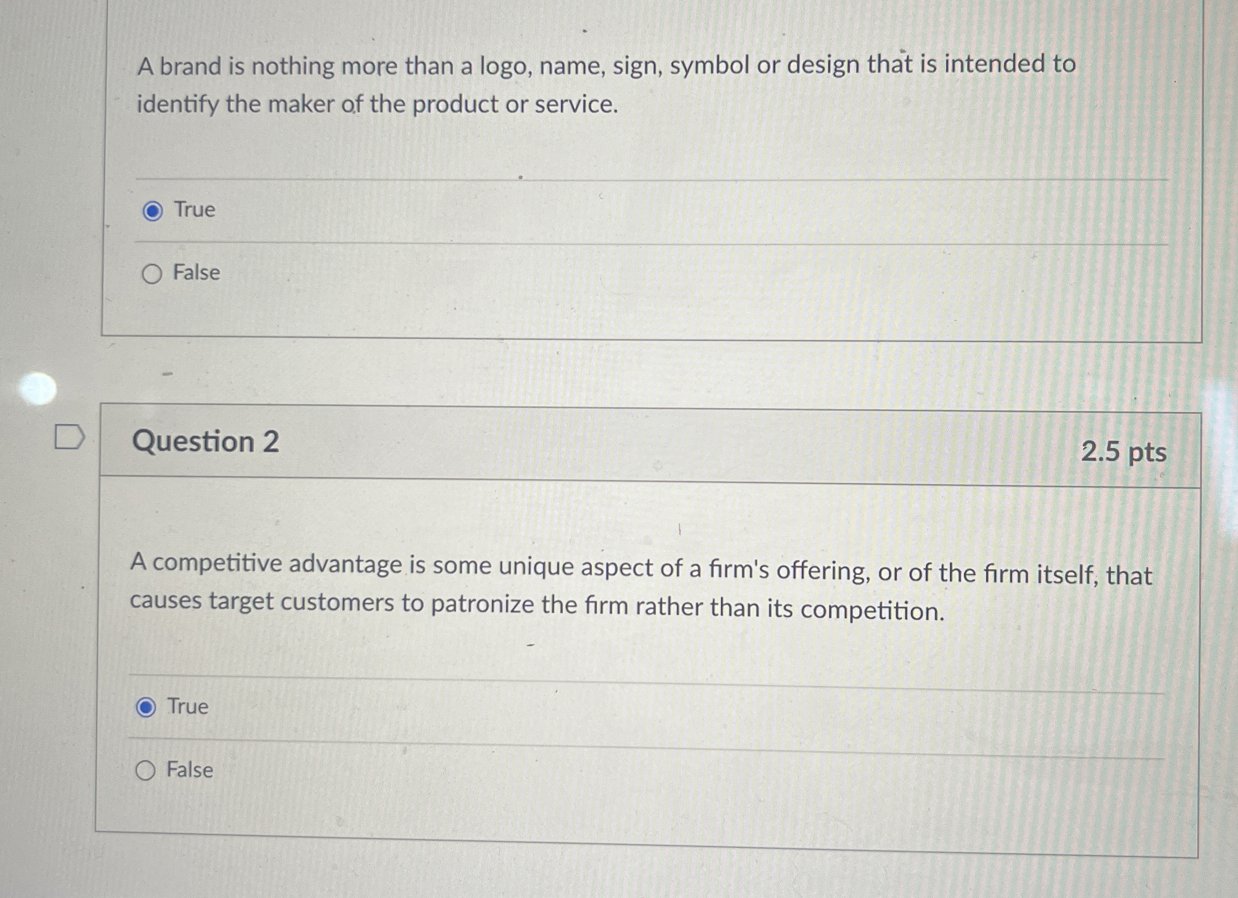  A brand is nothing more than a logo, name, sign, symbol