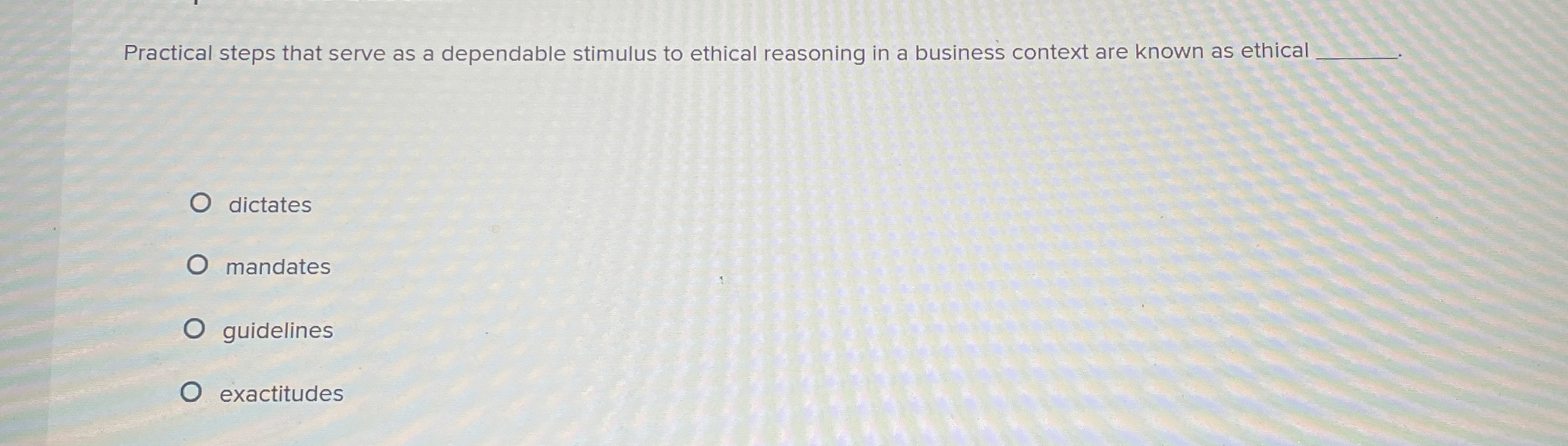  Practical steps that serve as a dependable stimulus to ethical reasoning
