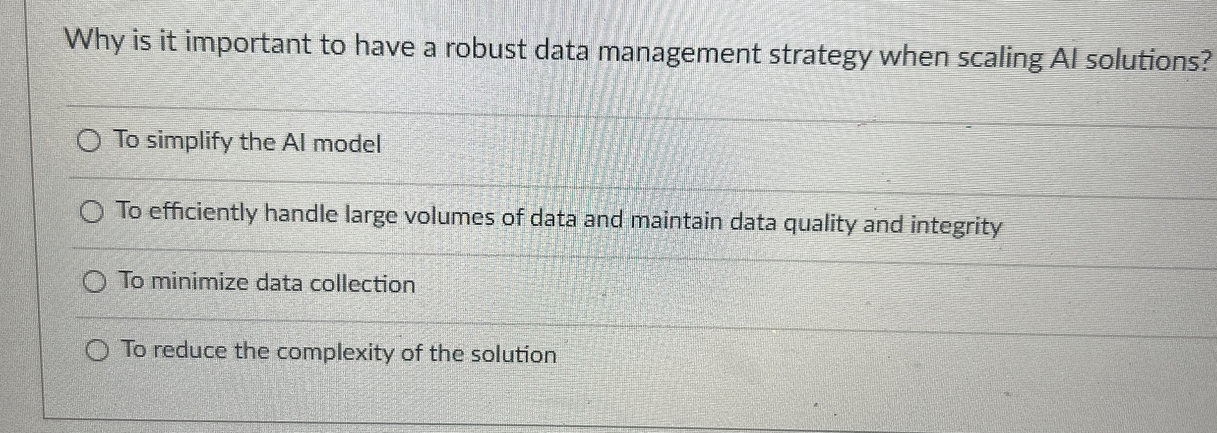  Why is it important to have a robust data management strategy