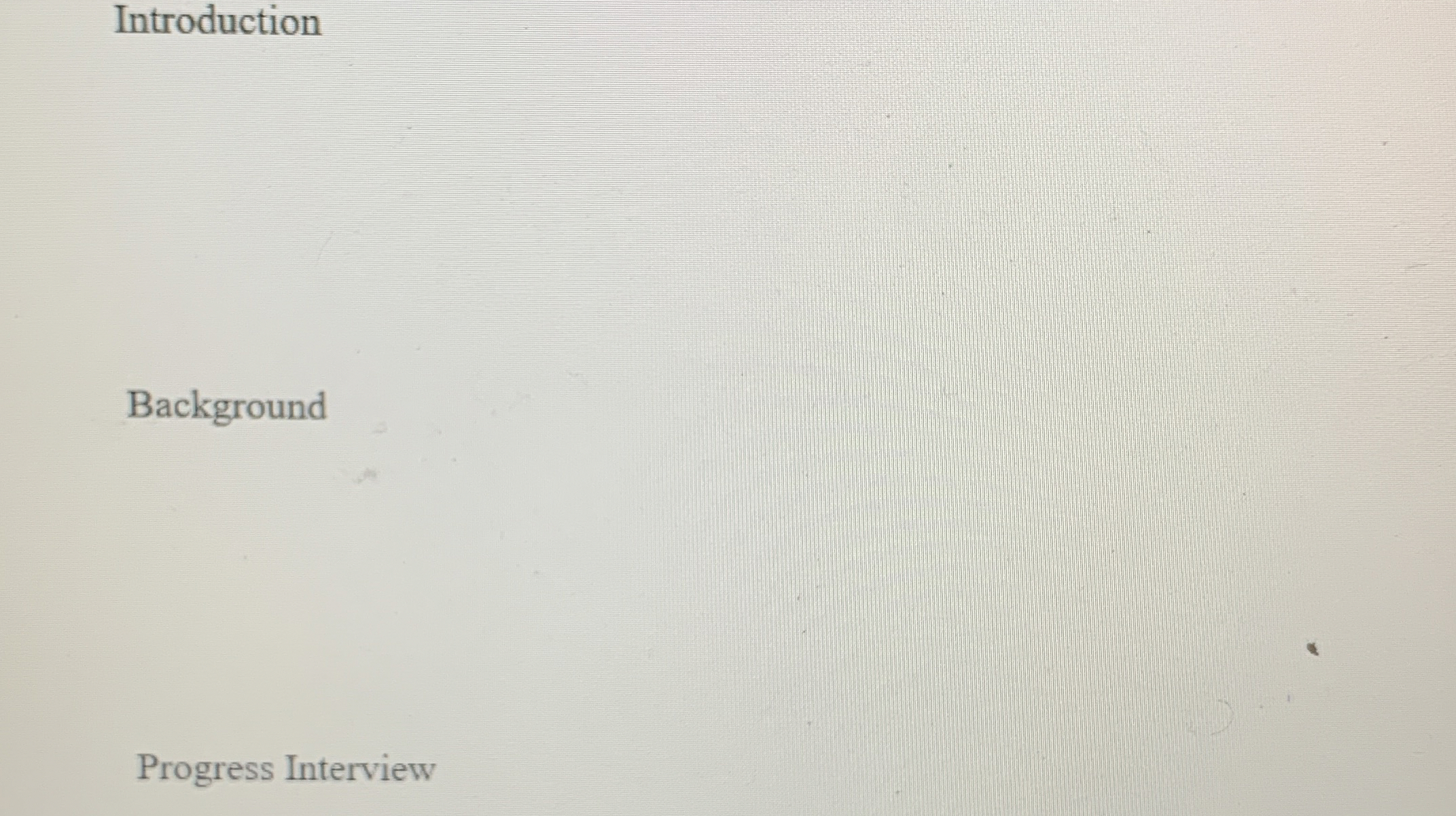  ASSIGNMENT II PROGRESS NOTES Scenario You scheduled a follow-up meeting with