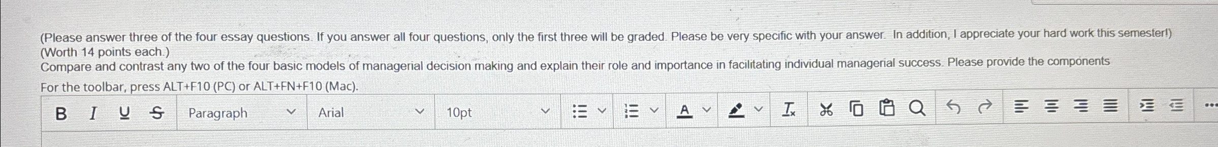  Compare and contrast any two of the four basic models of