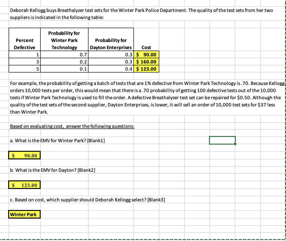  The Highlighted part in the table is wrong. I need help