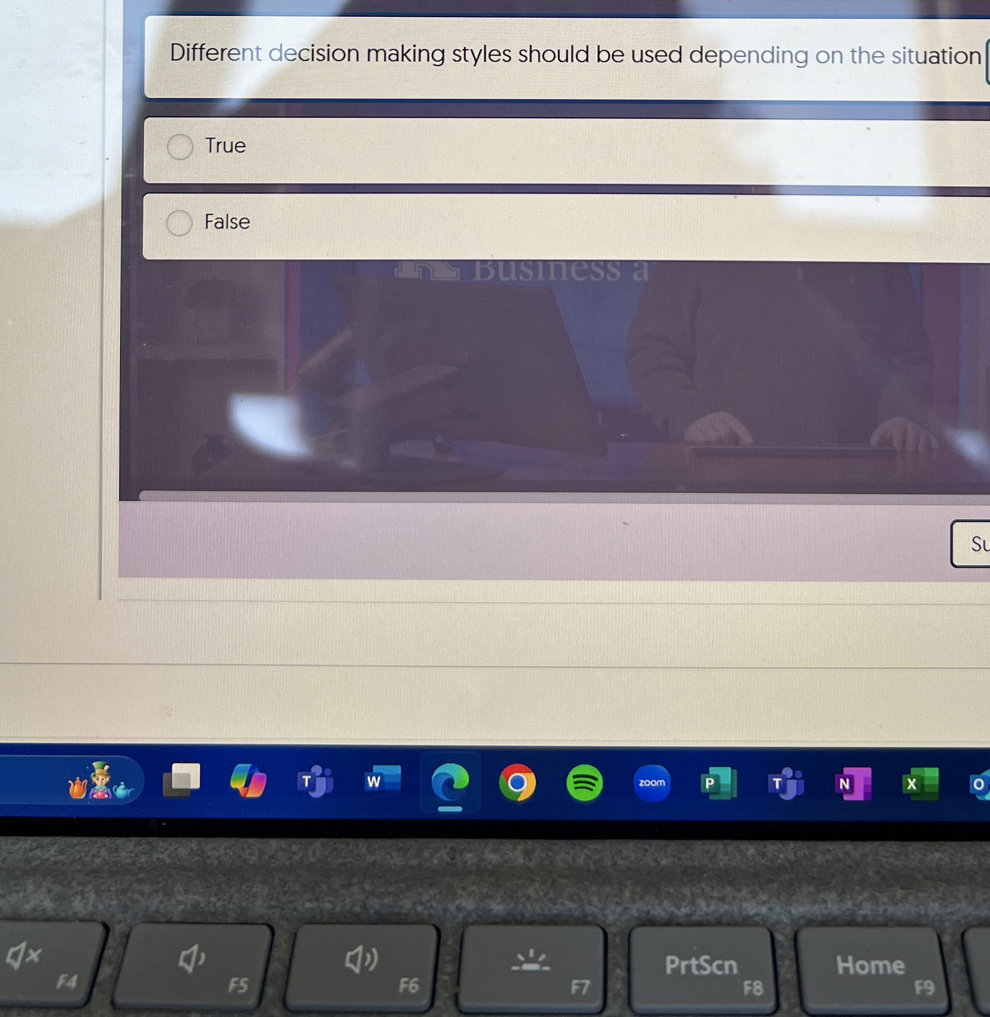  Different decision making styles should be used depending on the situation