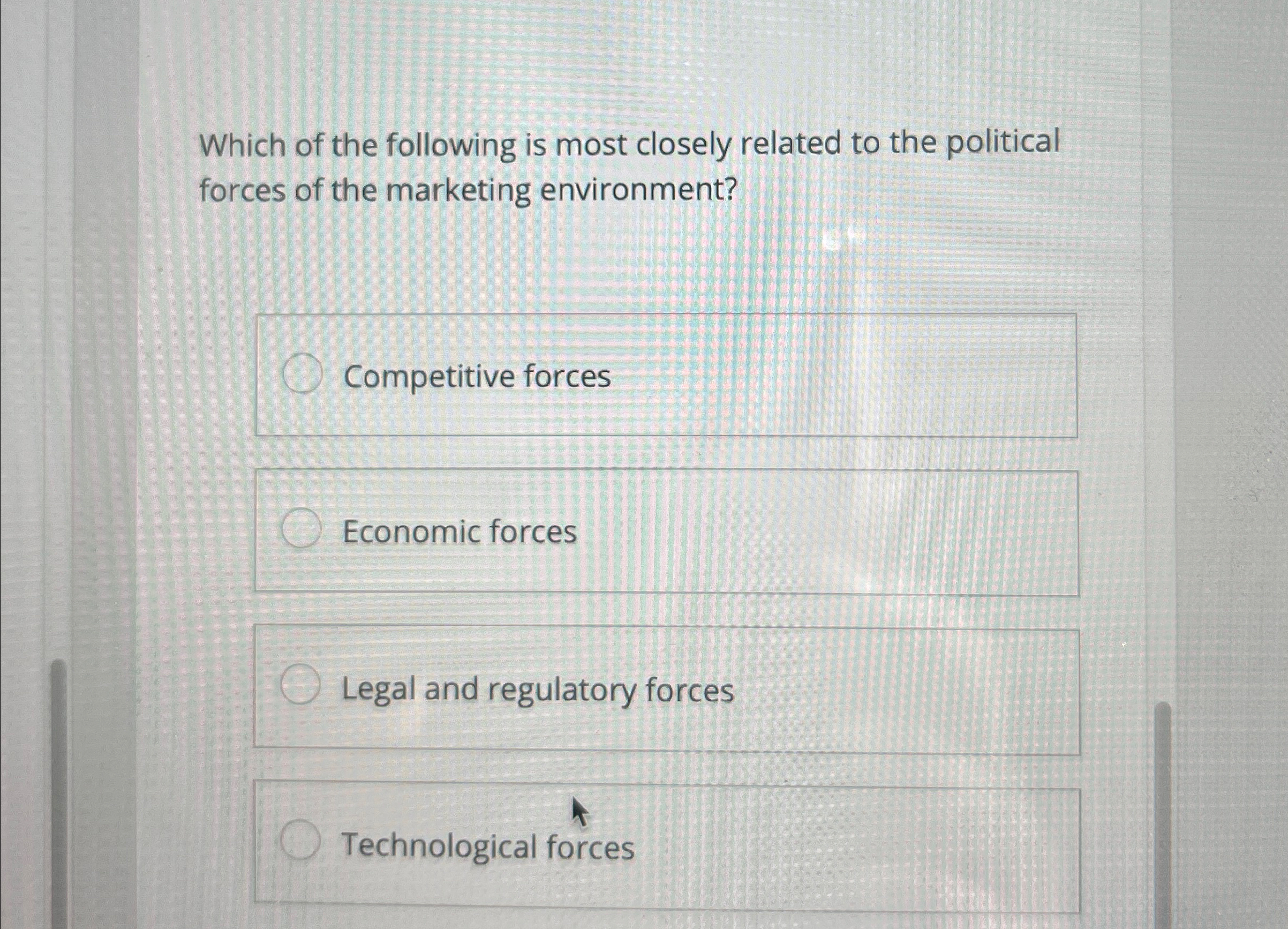  Through a process called q, marketers collect and evaluate information about