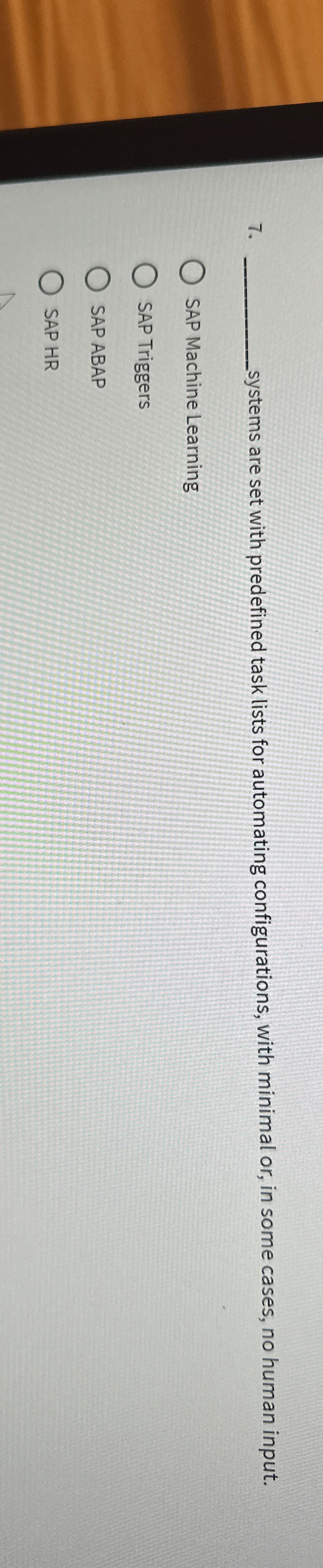  systems are set with predefined task lists for automating configurations, with