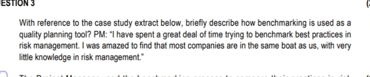  With reference to the case study extract below, briefly describe how