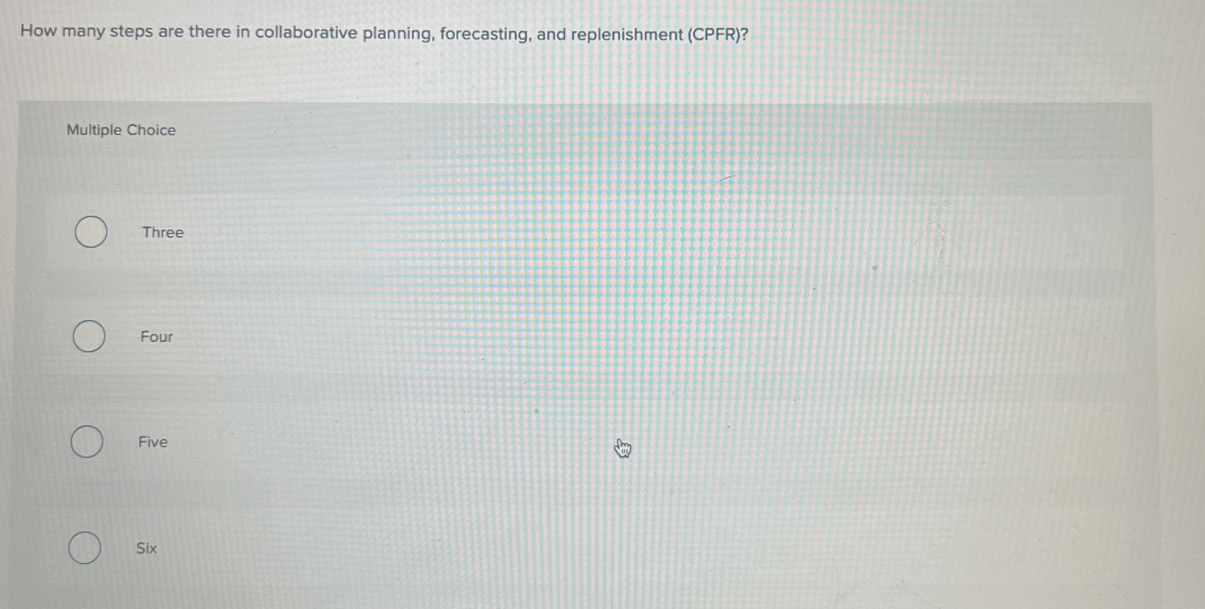  How many steps are there in collaborative planning, forecasting, and replenishment