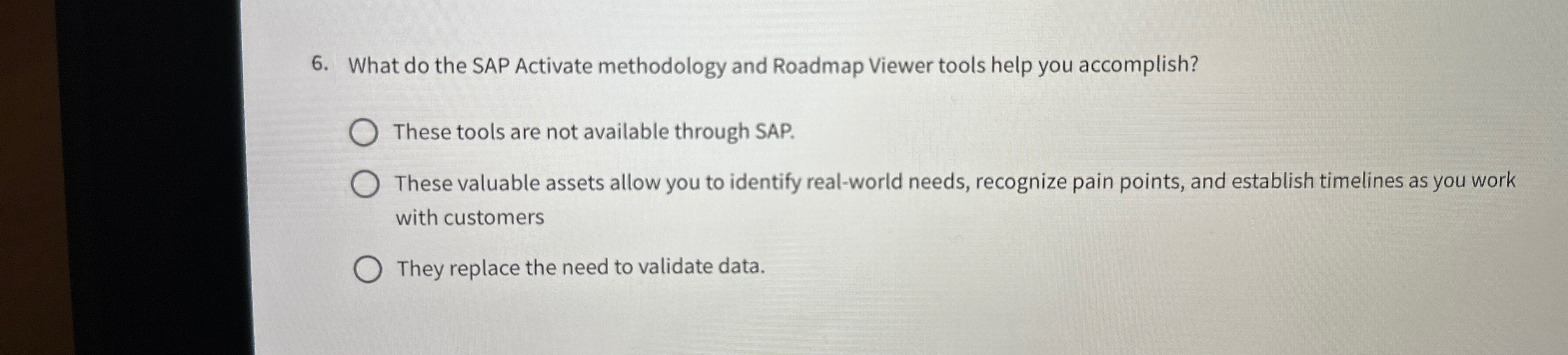  What do the SAP Activate methodology and Roadmap Viewer tools help