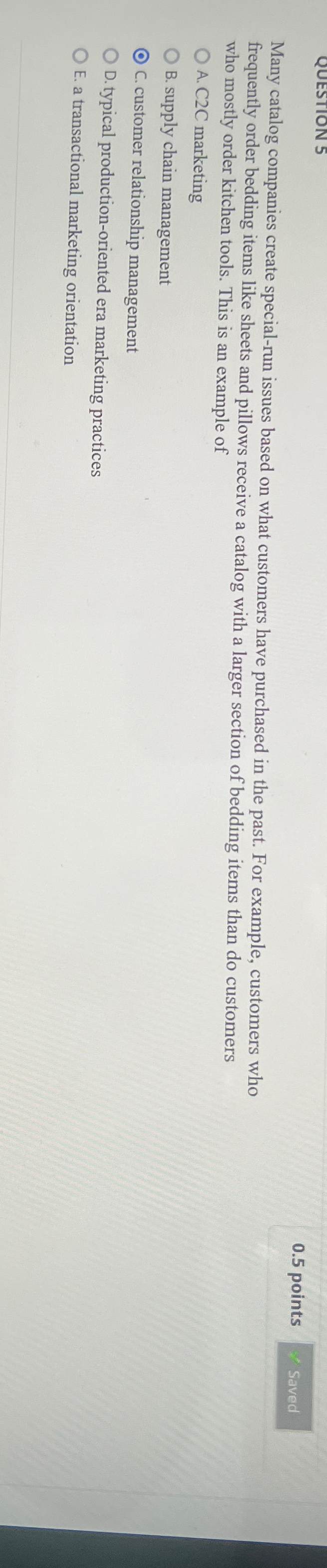  Many catalog companies create special-run issues based on what customers have