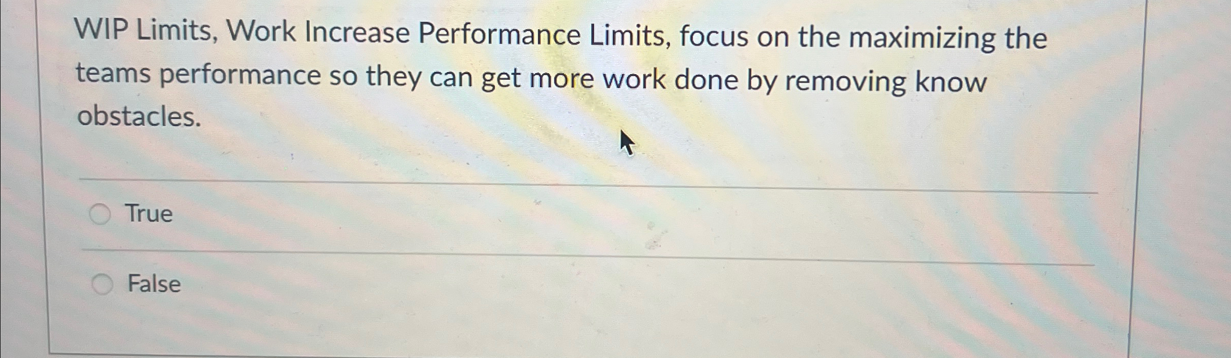  WIP Limits, Work Increase Performance Limits, focus on the maximizing the