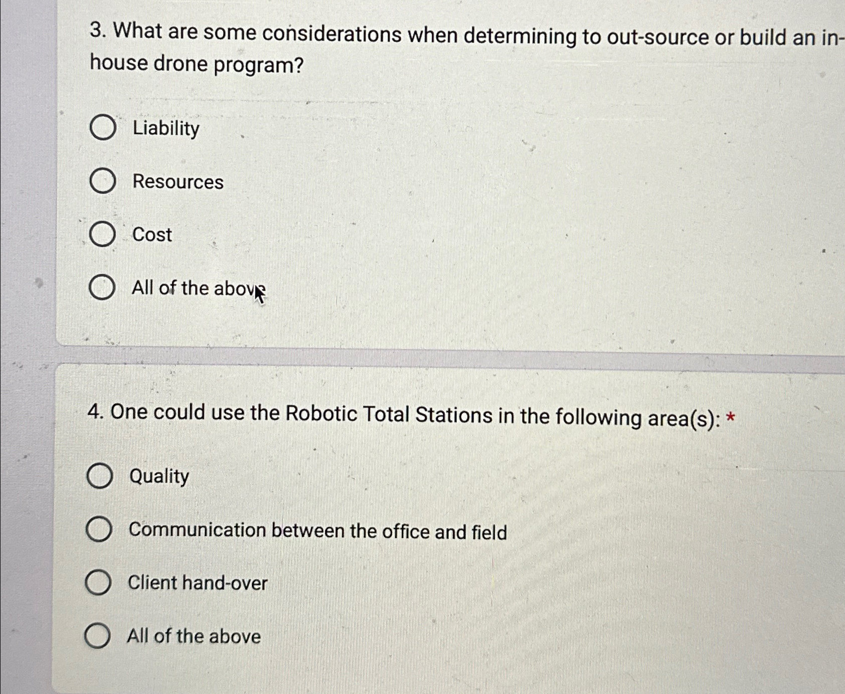  What are some considerations when determining to out-source or build an