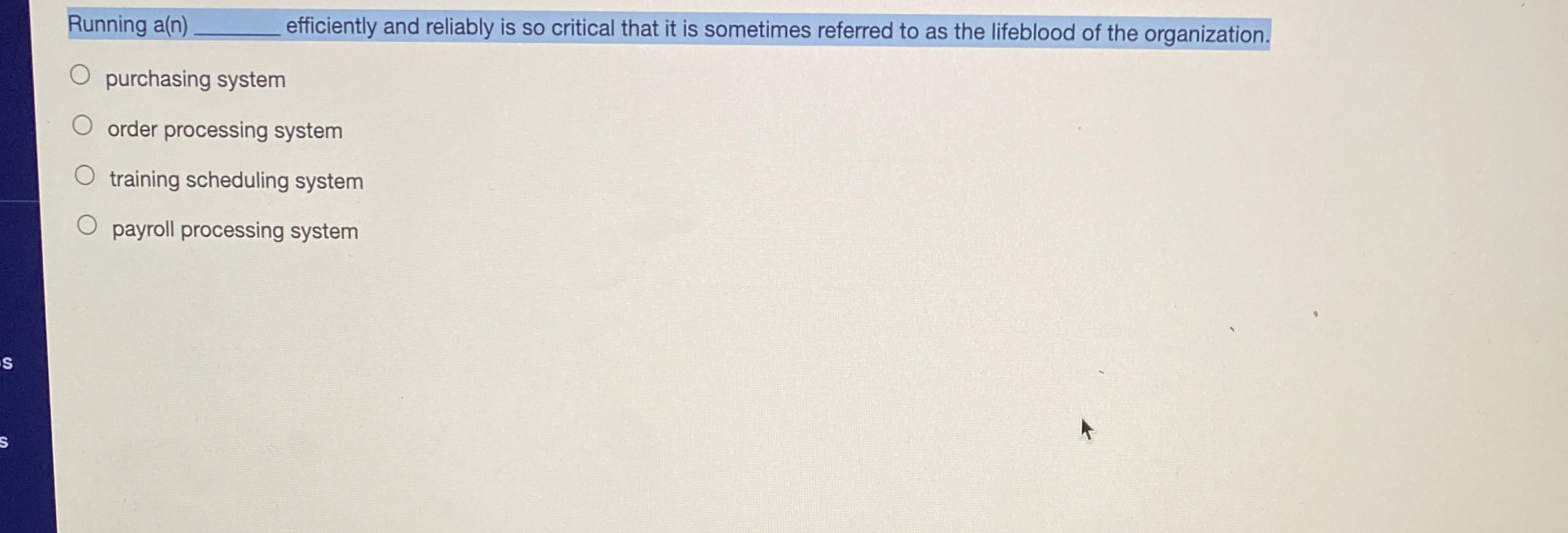  Running a(n)q, efficiently and reliably is so critical that it is