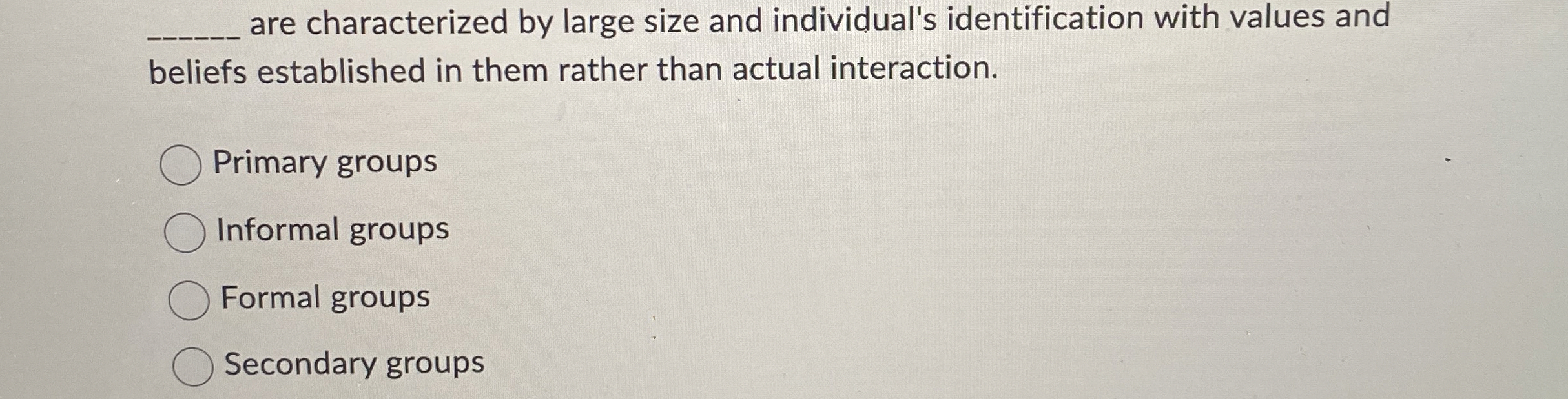  q, are characterized by large size and individual's identification with values