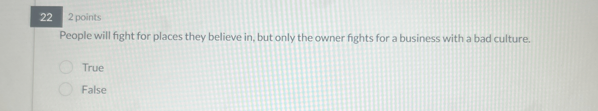  22,2 points People will fight for places they believe in, but
