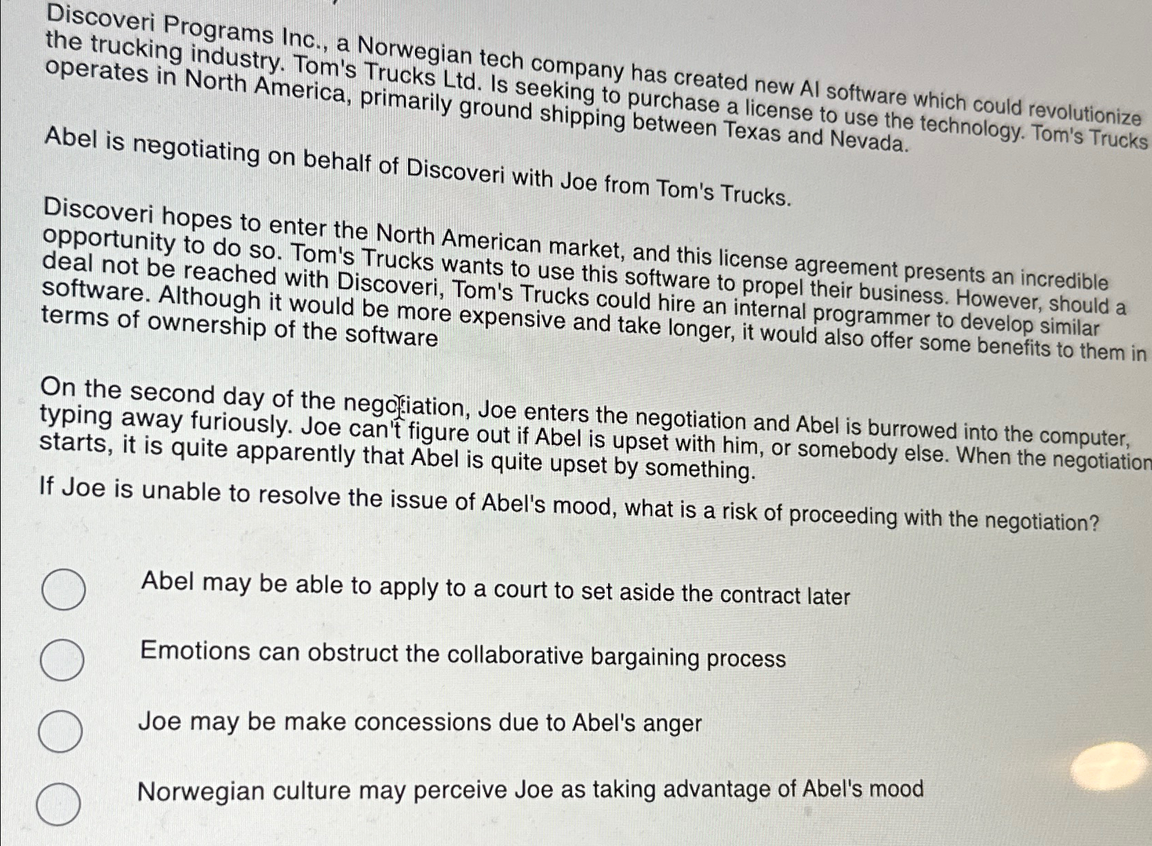  Discoveri Programs Inc., a Norwegian tech company has created new Al