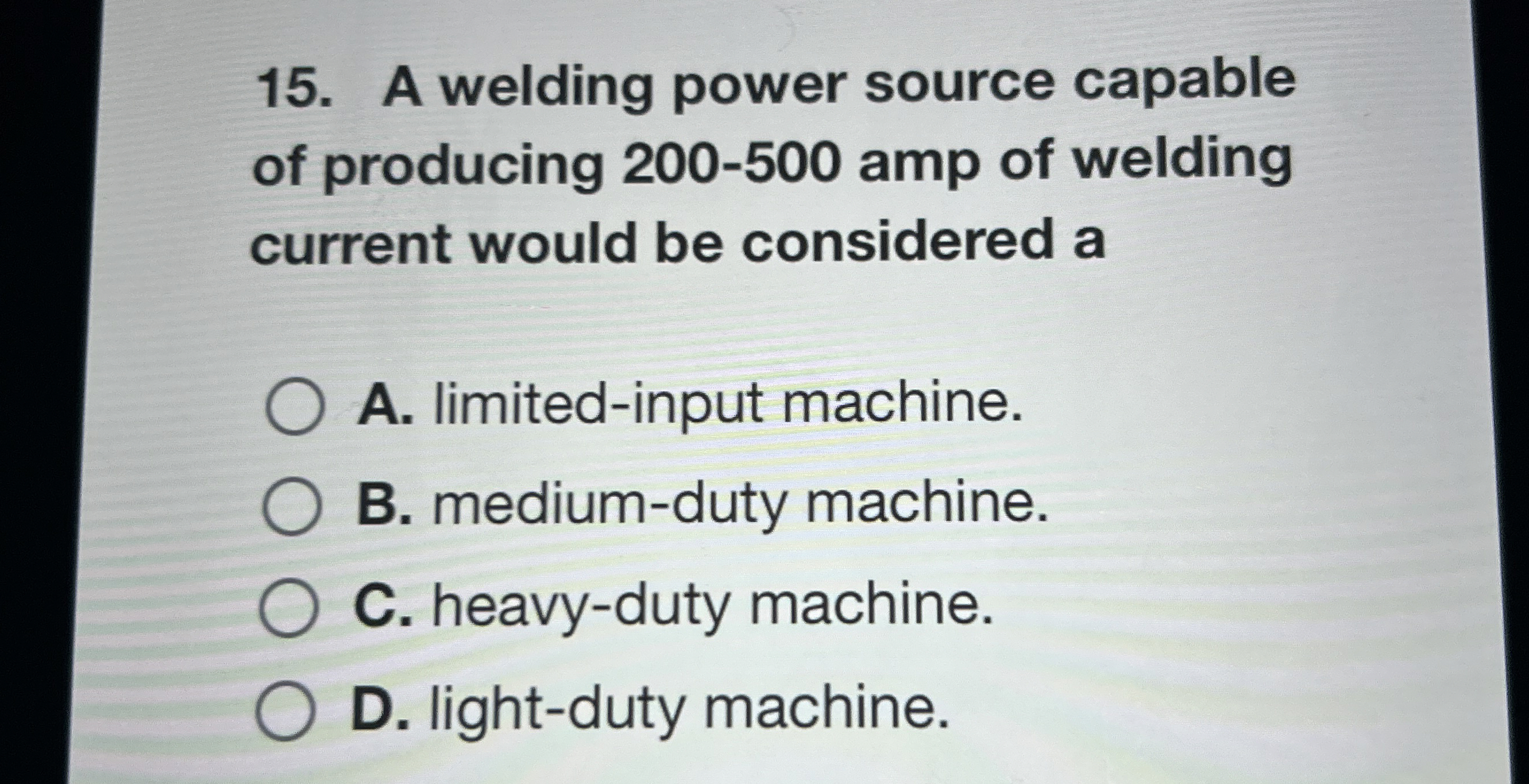  A welding power source capable of producing 200-500amp of welding current